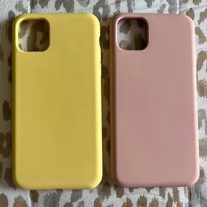 iPhone 11 Pro Max silicone phone case